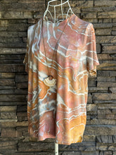 Load image into Gallery viewer, Women’s XS (0-2) Geode Super Soft Modal T-Shirt in ‘Blush Oasis’
