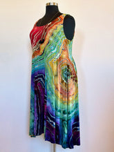 Load image into Gallery viewer, Custom Reverse Geode Midi Ballet Dress in ‘Bold As Love’ for Denise
