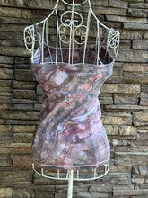 Load image into Gallery viewer, Women’s Small Geode Spaghetti Strap Tank Top in ‘New Black’
