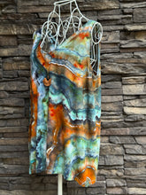 Load image into Gallery viewer, Women’s Large Geode V-Neck Tank Top in ‘Boulder Turquoise’
