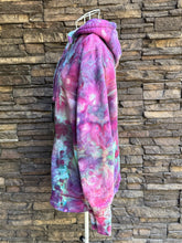 Load image into Gallery viewer, Men’s XL (but fits like a Women’s Large Tall) Upcycled J.Crew Sherpa Fleece Lined Zip-Up Hoodie in ‘Let It Grow’
