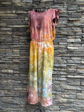 Load image into Gallery viewer, Women’s Medium Ombré Flutter Sleeve Jumpsuit in ‘Rustic Rainbow’
