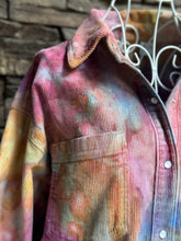 Load image into Gallery viewer, Custom Corduroy Long Sleeved Shirt for Christina in ‘Bird Song’
