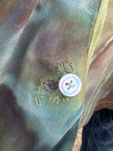 Load image into Gallery viewer, Men’s 3XL Geode 100% Rayon Button Up Short Sleeved Shirt in ‘Moss Agate’
