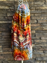Load image into Gallery viewer, Women’s Medium Luxe Crewneck Geode T-Shirt in ‘Rustic Rainbow’
