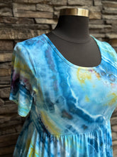 Load image into Gallery viewer, Custom Geode Dress in ‘Tahitian Seas’ for Madalynne

