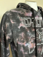 Load image into Gallery viewer, Unisex Medium Ice Dyed ‘Led Zeppelin’ Hoodie
