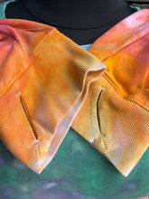 Load image into Gallery viewer, Women’s 4X Ombré Pullover Sweatshirt with Thumbholes &amp; Pockets in ‘Sunset’
