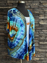 Load image into Gallery viewer, Women’s XL Geode Kimono in ‘Azurite’
