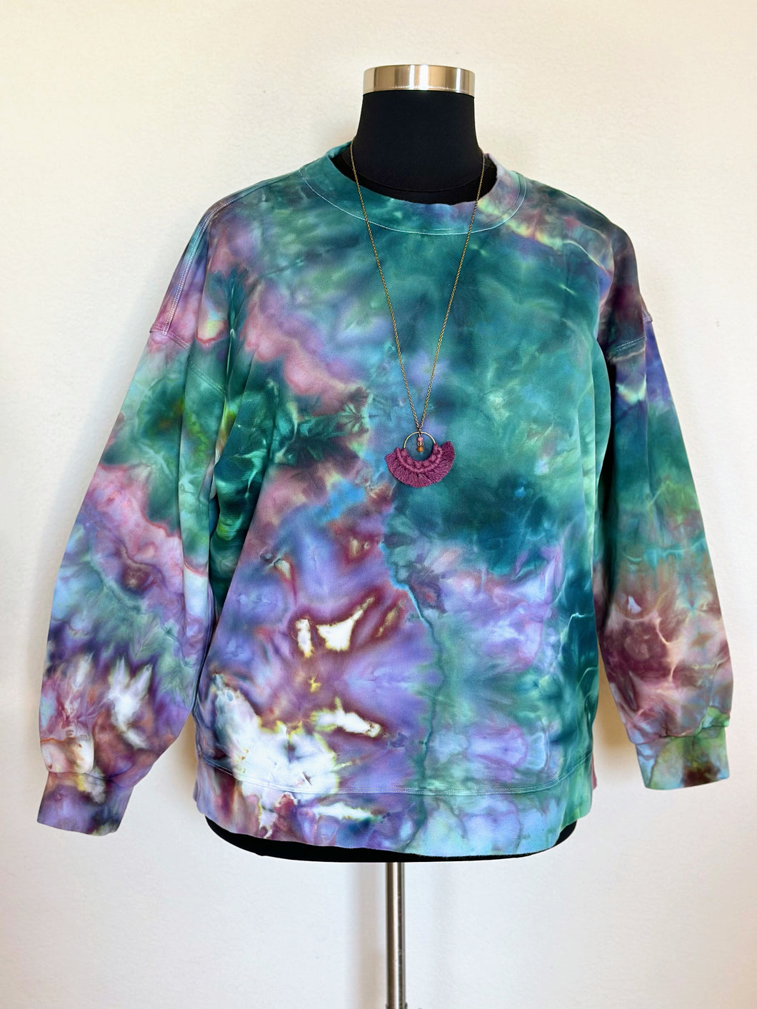 Custom Geode Sweatshirt in ‘Tide Pool’ for Shannon