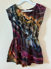 Load image into Gallery viewer, Kids Youth Small (6/7) Reverse Geode Romper in ‘Rustic Rainbow’
