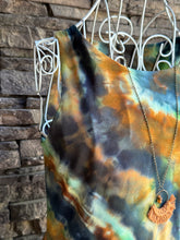 Load image into Gallery viewer, Women’s Small Pact Organic Cotton Geode Skater Dress with Pockets in ‘Rainforest Jasper’
