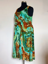 Load image into Gallery viewer, Women’s 3X Geode Ballet Midi Dress with Pockets in ‘Royston Turquoise’
