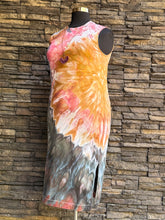 Load image into Gallery viewer, Women’s XL 100% Cotton Midi Dress in ‘Pinot Sage’ Inclined Twist
