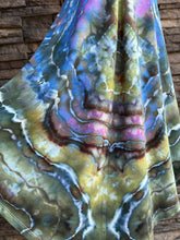 Load image into Gallery viewer, Women’s Large Geode Asymmetrical Draped Midi Skirt in ‘Abalone’
