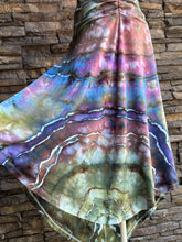 Load image into Gallery viewer, Women’s Large Geode Asymmetrical Draped Midi Skirt in ‘Abalone’

