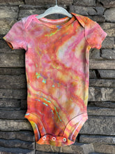 Load image into Gallery viewer, Baby 3-6 Month Geode Onesie in ‘Fire Opal’
