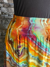 Load image into Gallery viewer, Women’s XL (can fit a XXL, too) Geode Midi Skirt with Pockets in ‘Koroit Boulder Opal’
