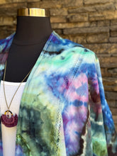 Load image into Gallery viewer, Women’s One Size (fits M-3X best) Geode Kimono in ‘Abalone’
