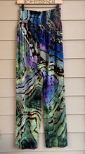 Load image into Gallery viewer, Custom Reverse Geode Pull On Pants with Pockets in ‘Abalone’ for Sandie
