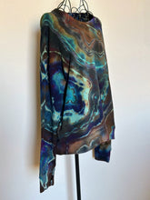 Load image into Gallery viewer, 2 Custom Reverse Geode Pullovers with Thumbholes and Pockets for Debbie
