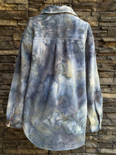 Load image into Gallery viewer, Women’s Small (oversized fit so it fits like a medium) Corduroy Button Down Long Sleeved Shirt with Pocket in ‘Pillars of Creation’
