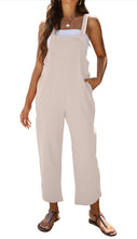 Load image into Gallery viewer, Women’s Large Geode Cotton Overalls Jumpsuit in ‘Deep Marine’
