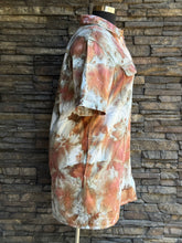 Load image into Gallery viewer, Women’s XL Short Sleeved Button Down Denim Shirt Dress with Pockets in ‘Brushed Steel’
