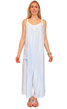 Load image into Gallery viewer, Women’s Medium 100% Rayon ‘Lazy Day’ Geode Jumpsuit in ‘Koroit Boulder Opal’
