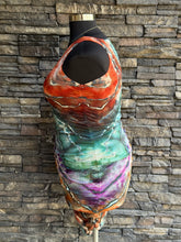 Load image into Gallery viewer, Women’s Large Geode Bodycon Dress in ‘Rooster’
