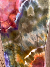 Load image into Gallery viewer, Women’s 1X Wide Waistband Geode Yoga Pants in ‘Rustic Rainbow’
