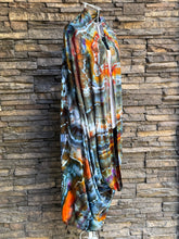 Load image into Gallery viewer, Geode XL Seamless Bali Rayon Jersey Infinity Scarf in ‘Labradorite’

