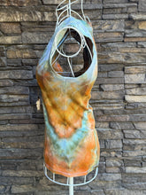 Load image into Gallery viewer, Women’s Small Geode U-Neck Tank Top in ‘Boulder Turquoise’
