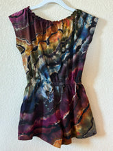 Load image into Gallery viewer, Kids Youth Small (6/7) Reverse Geode Romper in ‘Rustic Rainbow’
