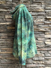 Load image into Gallery viewer, Women’s Medium (but actually a Youth XXL) Geode 100% Cotton Hoodie in ‘Moss Agate’
