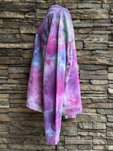 Load image into Gallery viewer, Women’s XL 100% Cotton Crewneck Sweatshirt with Heart in ‘Northern Lights’
