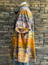 Load image into Gallery viewer, Men’s 2XL Geode Knit Button-up Short Sleeved Shirt in ‘Maligano Jasper’
