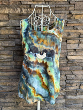 Load image into Gallery viewer, Women’s Large Geode 100% Cotton Tank Top in ‘Rainforest Jasper’
