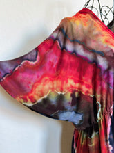 Load image into Gallery viewer, Women’s Large Geode Kimono Style Dress in ‘Fire On The Mountain’
