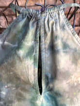Load image into Gallery viewer, Women’s Large Scrunched Geode Halter Style Dress with Pockets In ‘Moss Agate’
