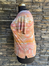 Load image into Gallery viewer, Women’s Large Geode Super Soft Modal T-Shirt in ‘Blush Oasis’
