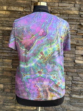 Load image into Gallery viewer, Women’s 1X Geode 100% Cotton V-Neck T-Shirt in ‘Midnight Opal’
