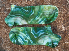 Load image into Gallery viewer, 2 Pairs of Custom Geode Bamboo Footie Socks for Karen
