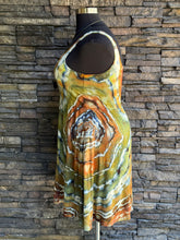 Load image into Gallery viewer, Women’s XL Geode Square-Neck Ballet Dress with Pockets in ‘Cherry Creek Jasper’
