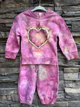 Load image into Gallery viewer, Toddler 1T/2T Heart Sweatsuit
