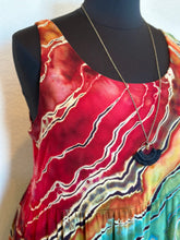 Load image into Gallery viewer, Custom Reverse Geode Midi Ballet Dress in ‘Bold As Love’ for Denise
