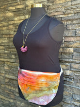 Load image into Gallery viewer, Adult Cotton Canvas Crossbody XL Geode Fanny Pack in ‘Rustic Rainbow’
