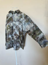 Load image into Gallery viewer, Women’s Medium ‘Oversized Fit’ Flannel Shirt in ‘Pewter Twist’
