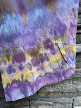 Load image into Gallery viewer, Women’s XXL Cotton/Linen Overalls with Tulip Leg in ‘Sugar Plum’
