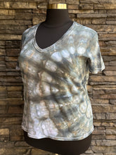 Load image into Gallery viewer, Women’s XXL V-Neck T-Shirt in ‘Raven’
